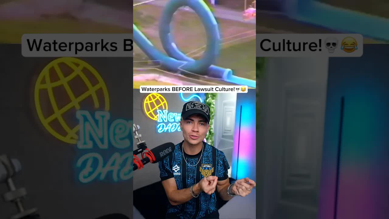 ￼What Waterparks Looked Like Before Lawsuit Culture!